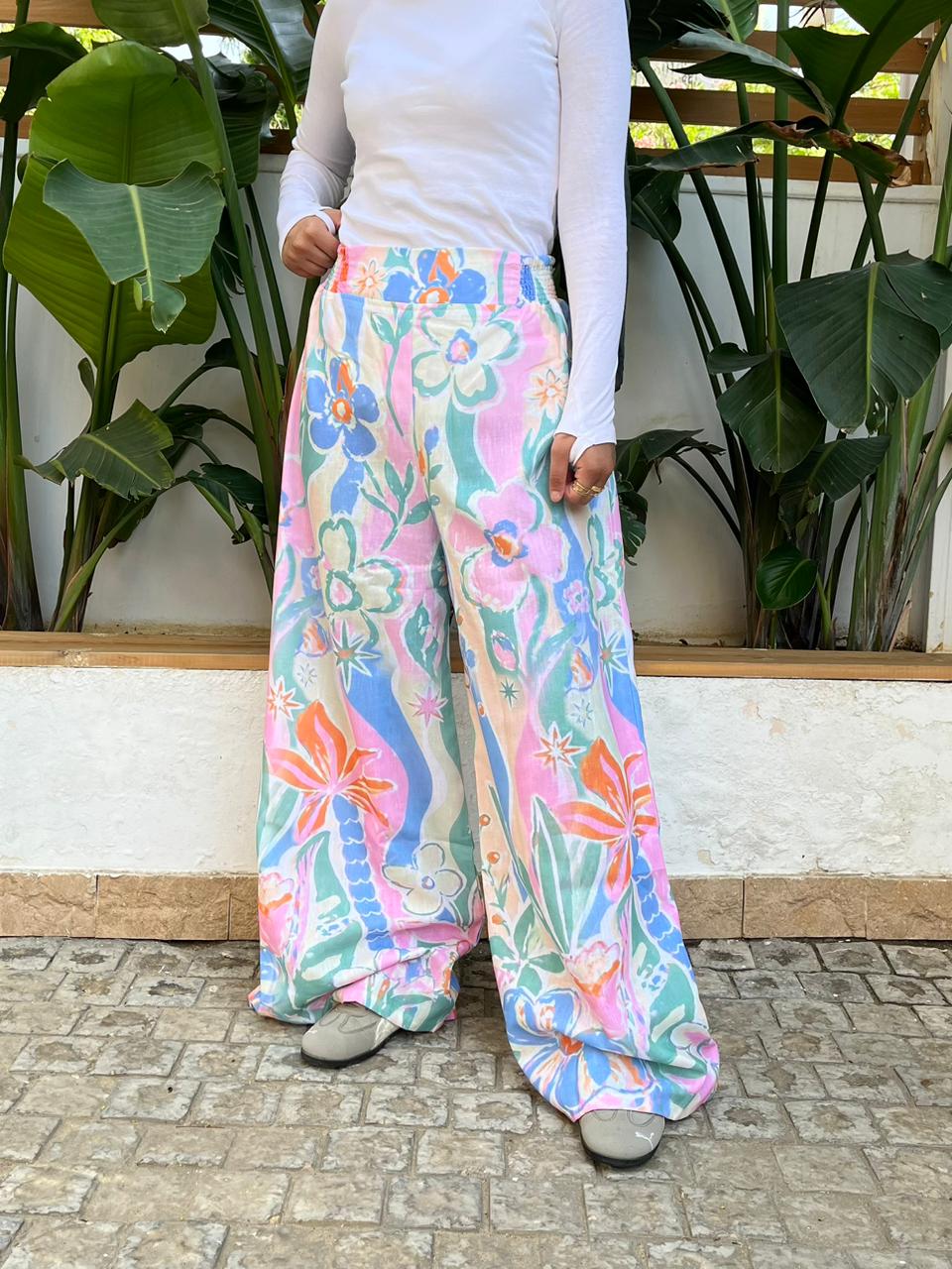 Pastel pants