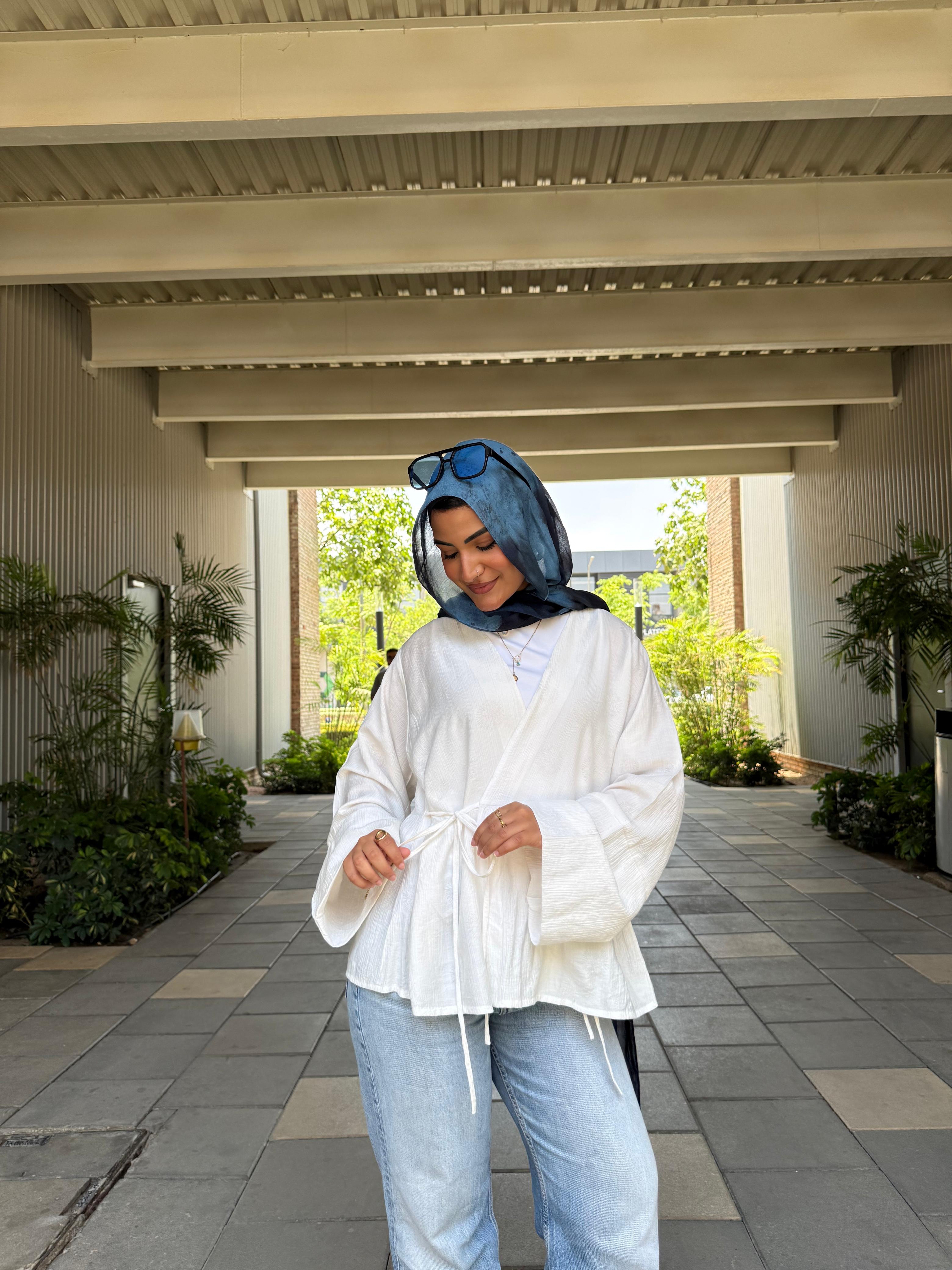 Melia Wrap Blouse
