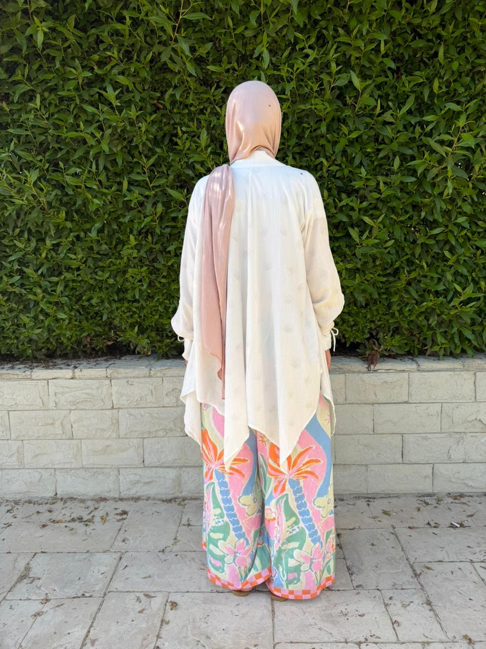 Mila Cardigan & Pastel Pants Set