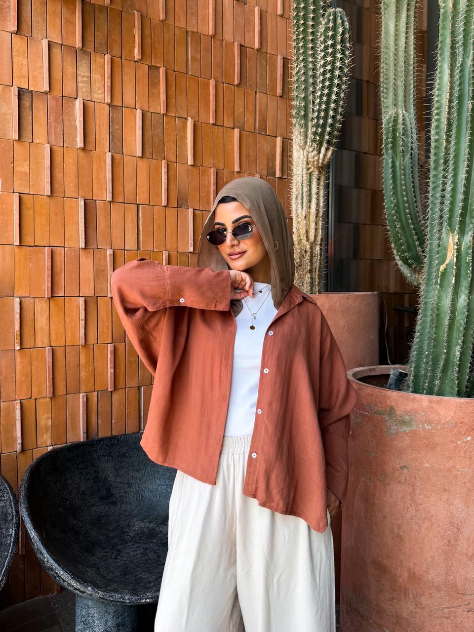 Terracotta Aura Shirt