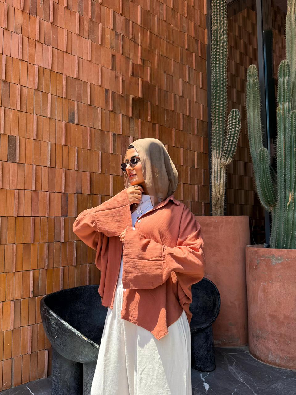 Terracotta Aura Shirt