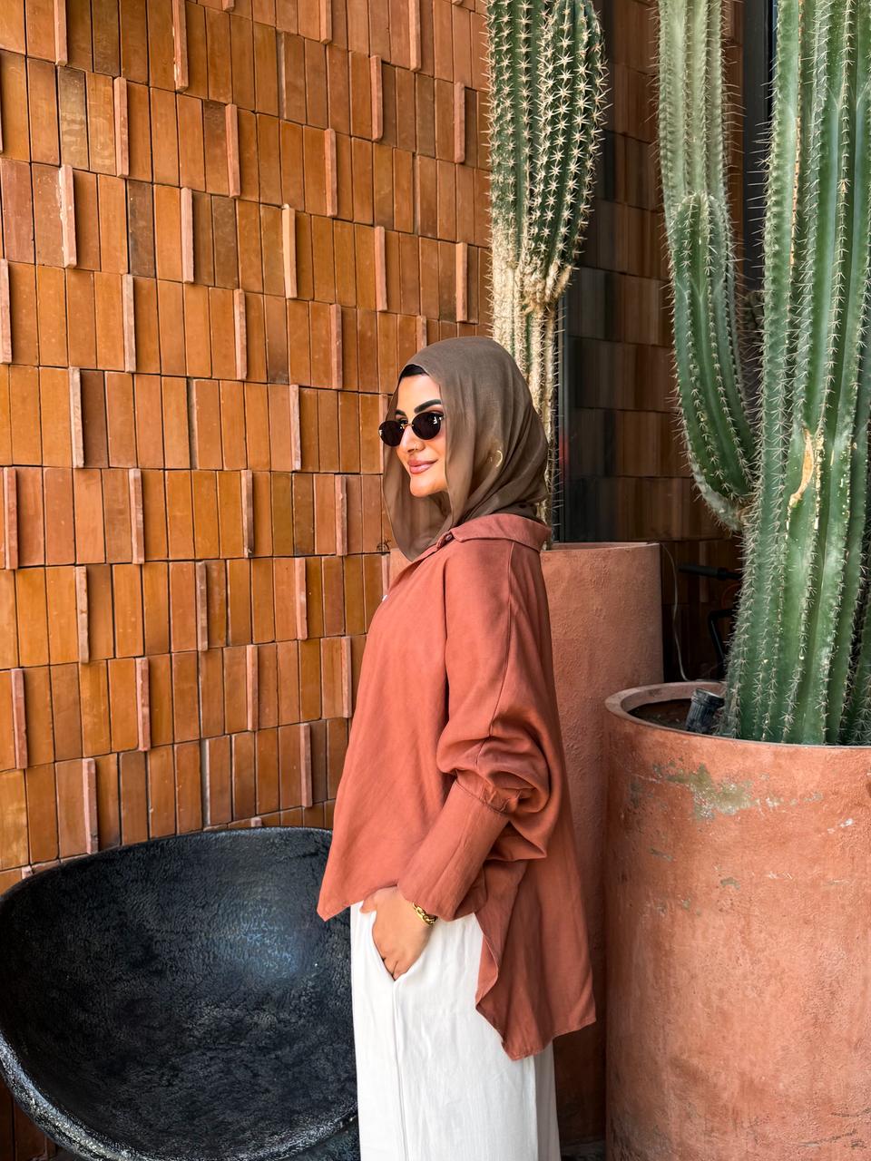 Terracotta Aura Shirt