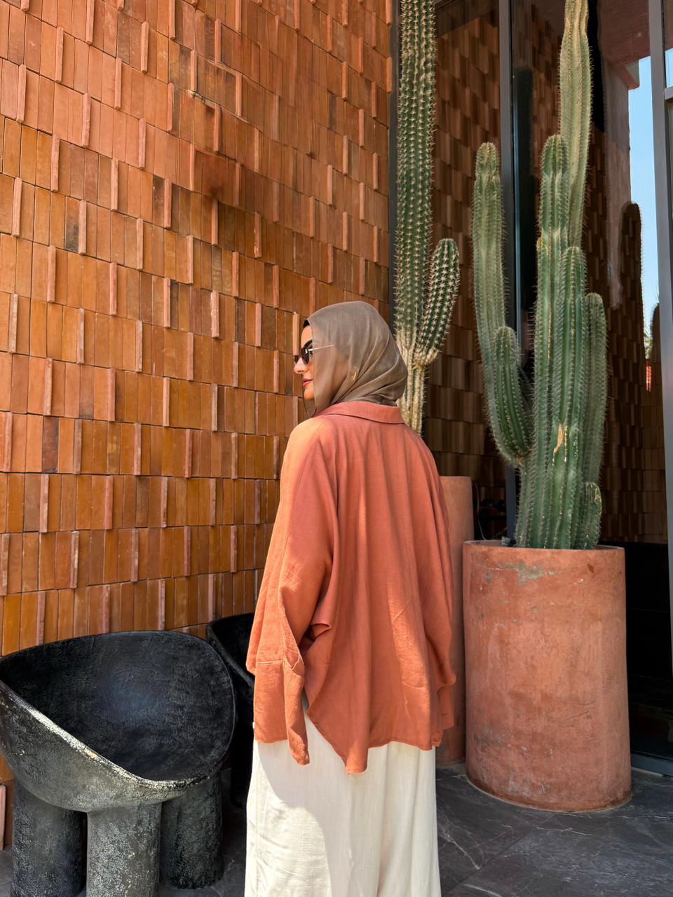 Terracotta Aura Shirt